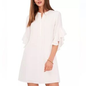 Vince Camuto Ruffle Sleeve Dress